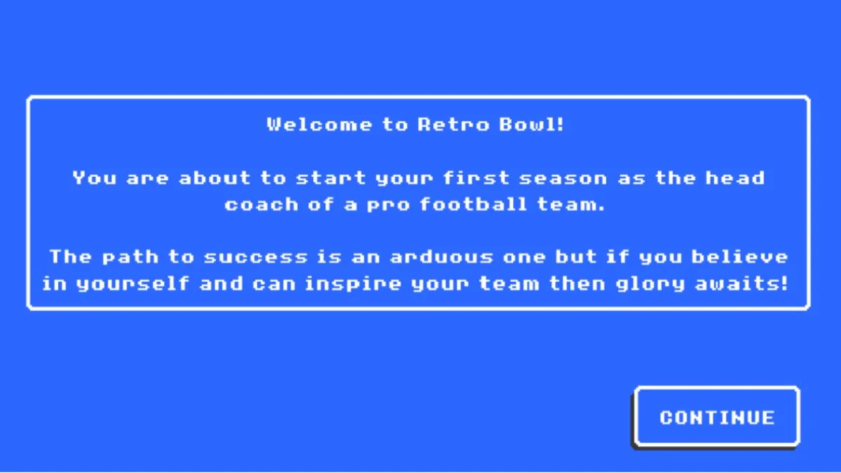 Retro Bowl 🕹️ Play Retro Bowl Now for Free on Play123